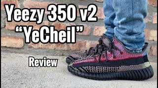 adidas Yeezy 350 v2 “YeCheil” Review amp On Feet [upl. by Uzzi390]