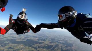 Saut en Parachute Fabien Duperrier Skydiver 8000 m [upl. by Rowe]