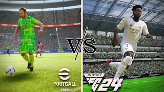 FC 24 Mobile VS eFootball 24 Mobile  Nazid Game On [upl. by Ignace]