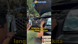 Pasang bagian accesories di mobil Nissan Xtrail klakson Flosser amp Lampu NAOEVO audiomobil [upl. by Nauaj582]