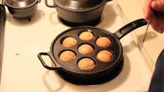 How to Cook Aebleskiver [upl. by Hayouqes]