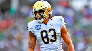 Most FREAKISH Athletic WR in College Football 🍀  Notre Dame WR Chase Claypool Highlights 🍀 ᴴᴰ [upl. by Gyimah]