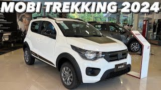 Fiat Mobi Trekking 2024  Versão mais completa do Mobi por 75 MIL Reais é uma boa compra 4K [upl. by Ravert]