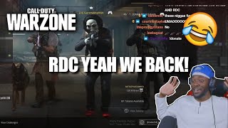 RDCworld1 is Officially Back First COD Warzone Stream HILARIOUS [upl. by Buchanan]