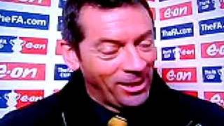 Phil Brown clash with Joe Kinnear [upl. by Bartolemo157]