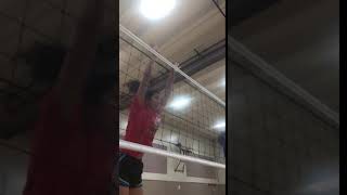 Improve Your Volleyball Blocking Footwork  For The Swing Block  What We Do in Boot Camp Class [upl. by Yntirb]