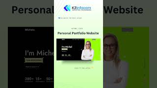 Create Modern Personal Portfolio HTML CSS and JavaScript  Portfolio Website portfolio [upl. by Nertie]