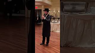 Motty Ilowitz gramen on his song Three Years Old at a Mitzvah Tantz [upl. by Alesiram187]