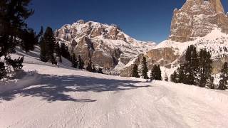 Dolomiti dal Lagazuoi allArmentarola [upl. by Elinet567]