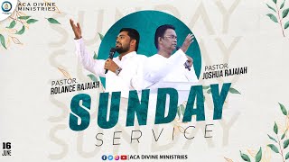 LIVE  Sunday Service  16th June 2024  ACA Divine Ministries [upl. by Anaik]