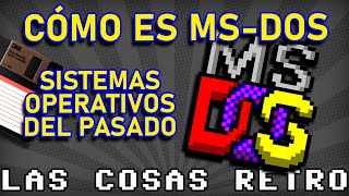 MSDOS 62 💾 Así es MSDOS sus COMANDOS y sus JUEGOS [upl. by Bully]