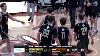 Geneva MBB Highlights at Waynesburg on 12623 [upl. by Eelrihs]