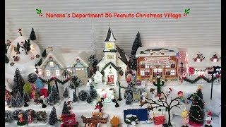 Department 56 Peanuts Christmas Village [upl. by Blumenfeld]