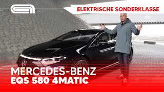 Mercedes EQS rijtest de BESTE elektrische auto [upl. by Fanning936]