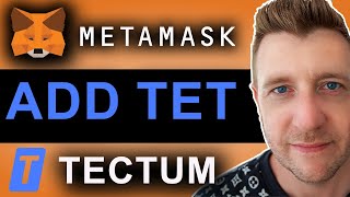 How to Add Tectum TET to Metamask Wallet [upl. by Nonnel]