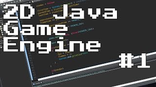 2D Java Game Engine 1  Game Loop [upl. by Filip]