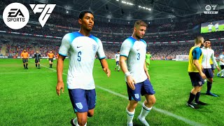 🔥⚽️ Inglaterra vs Croácia Jogaço Amistoso  Bellingham Brilha no Modo Carreira FC24 PS5 🎮🚀 [upl. by Melamie582]