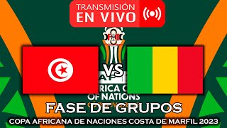 TÚNEZ 🇹🇳 VS 🇲🇱 MALI EN VIVO  COPA AFRICANA DE NACIONES 2023  FÚTBOL MAGNO [upl. by Maisey]