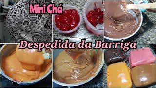 FAZENDO DOCES PARA O MINI CHÁ DO JONATAS  DECIDI FAZER O CHÁ DO BABY  DESPEDIDA DA BARRIGA  vlog [upl. by Ahsin]