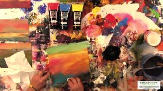 How To Paint a Landscape Quick and Easy with Robert Burridge [upl. by Barnaby]