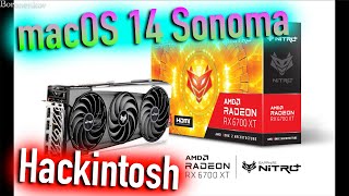 AMD RADEON RX 6700 XT 12GB  MACOS SONOMA  VENTURA  MONTEREY HACKINTOSH  ALEXEY BORONENKOV  4K [upl. by Sheppard262]