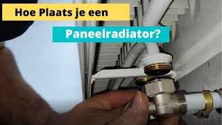 Hoe plaats je een paneelradiator [upl. by Nelrah512]