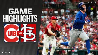 Cubs vs Cardinals Game Highlights 71224  MLB Highlights [upl. by Roanna392]