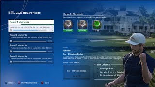 BEAT THE RBC HERITAGE CHALLENGES  EA SPORTS PGA TOUR [upl. by Einalem612]