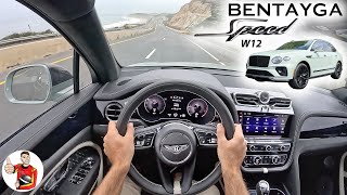 The Bentley Bentayga Speed Edition 12 is an Ode to the W12 POV Drive Review [upl. by Vannie]