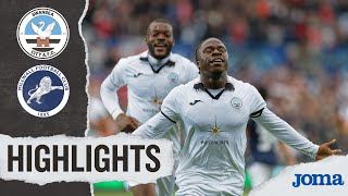 Swansea City v Millwall  Highlights [upl. by Aerda]