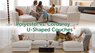 Polyester vs Corduroy Which is Best for Comfort Style amp Durabilityhome furnituresofasofaset [upl. by Hacim220]