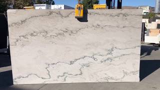 Calacatta P1 Quartzite Video  CSMG [upl. by Hardden]