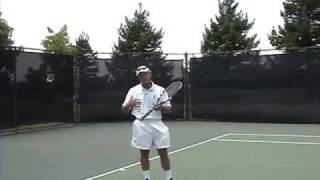 Tennis Serve  Drill for Developing Fluidity [upl. by Drofliw948]