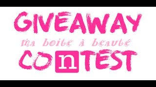 Concours n°1 pour mes jolies abonnées [upl. by Litt]