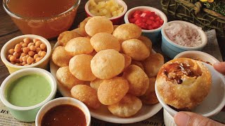 Perfect GolgappaPani Puri Recipe😍 By Chef Hafsa [upl. by Severson]