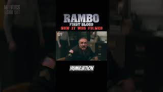 How Rambo First Blood Was Filmed rambo firstbloodg moviesinsideout shorts [upl. by Ahsiloc669]