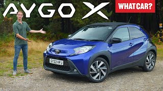 NEW Toyota Aygo X review – the best small car  What Car [upl. by Noyk]