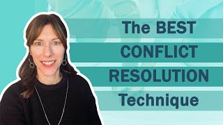 The Best Conflict Resolution Technique How to have effective conflict resolution in your marriage [upl. by Payson]