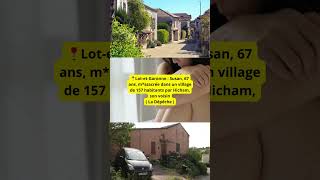 LotetGaronne  Susan 67 ans mssacrée dans un village de 157 habitants par Hicham son voisin [upl. by Garate]