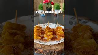 Trending recipe of crispy potato twister shorts potato recipe crispy snacks [upl. by Leandre]