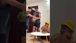 Pikachu BABY comedy Ảo thuật cùng quả dưa và kẹo cầu vồng  Magic with watermelon 🍉🍉🍉 [upl. by Olenolin978]