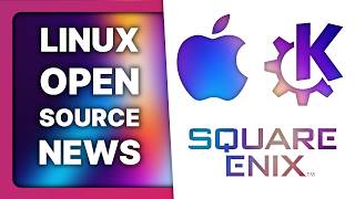 KDEs goals Apple amp Google giant fines Square Enix funds a Linux distro Linux amp Open Source News [upl. by Hudis467]