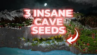 3 new INSANE cave seeds  Minecraft 1201 Terralith [upl. by Nina184]