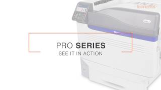 OKI PRO 9452 Number Plate Printer  Reflective Printing Professional Series  Tennants UK [upl. by Timrek365]