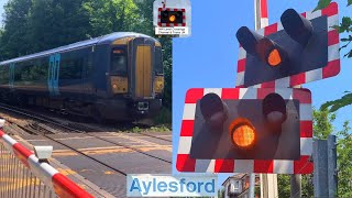 Aylesford Level Crossing Kent [upl. by Amilas]