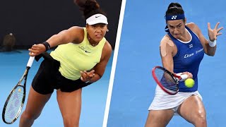 Naomi Osaka vs Caroline Garcia  Latest Match Before Australian Open 2024 [upl. by Elleirua]