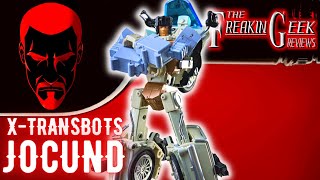 XTransbots JOCUND Groove EmGos Transformers Reviews N Stuff [upl. by Enilada]