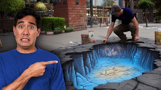 Be careful combining chalk and magic  Best Zach King Tricks  Compilation 40 [upl. by Eel]