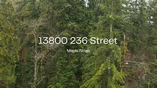 13800 236 Street Maple Ridge  Listed By Michael Dowling Residential [upl. by Nixie809]