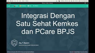 Integrasi Dengan Satu Sehat Kemkes dan PCare BPJS [upl. by Jago]